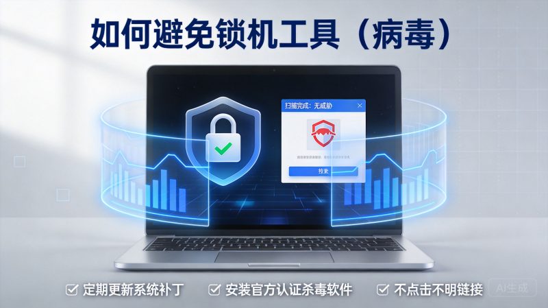如何避免锁机工具（病毒）|星极客网络