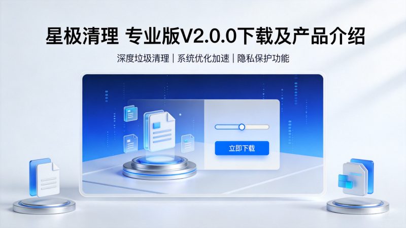 星极清理 专业版V2.0.0下载及产品介绍|星极客网络