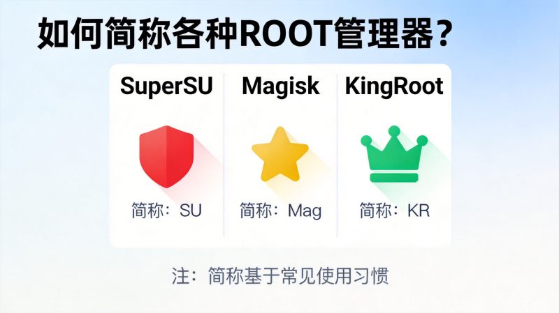 如何简称各种ROOT管理器？|星极客网络