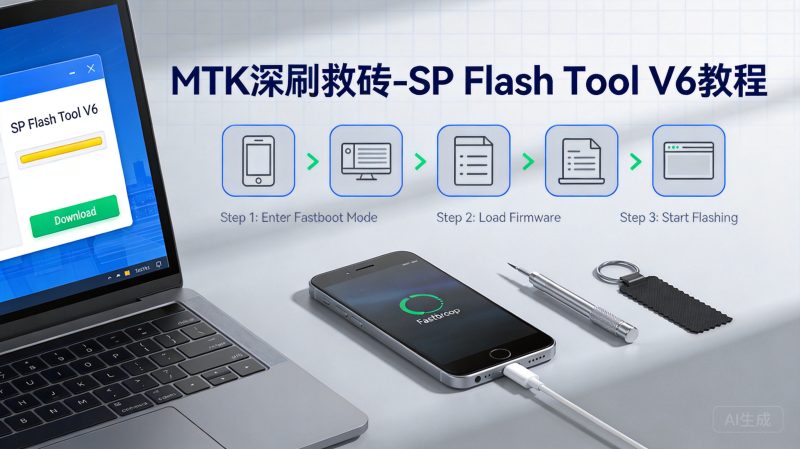 MTK深刷救砖-SP Flash Tool V6 教程|星极客网络